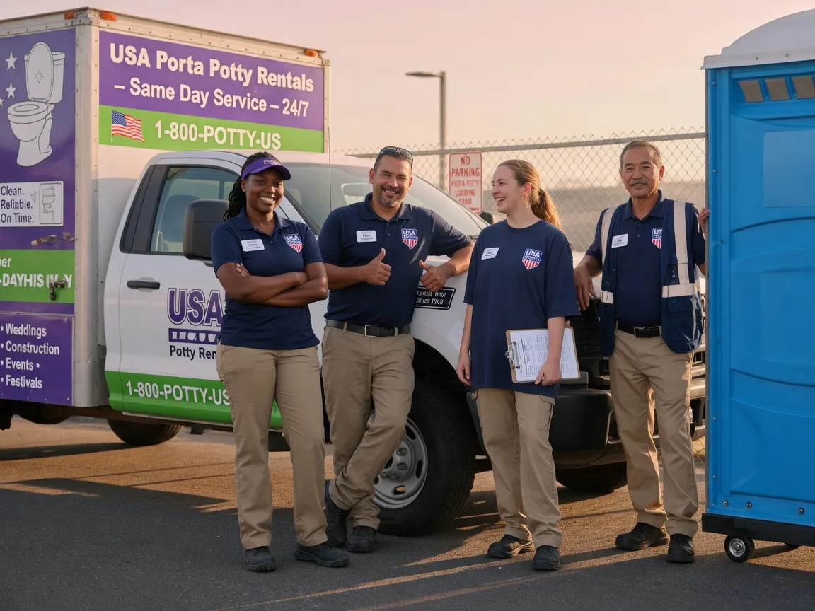 Porta Potty Rental company in Weston, FL